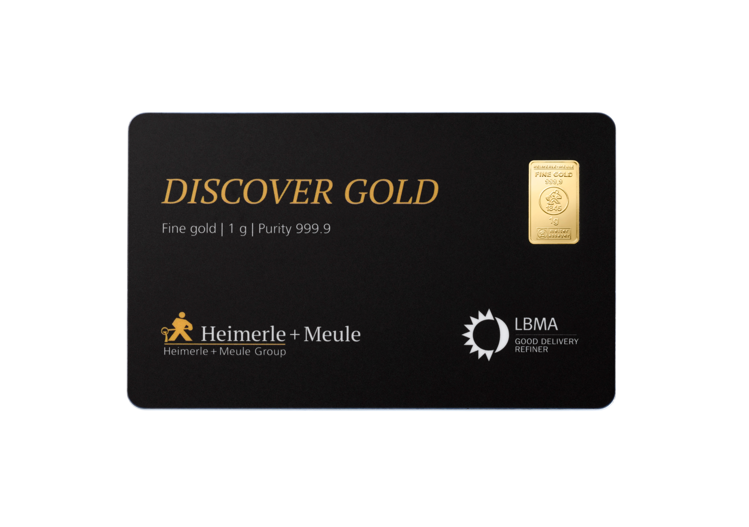 Heimerle + Meule FineCard 1g Discover Gold